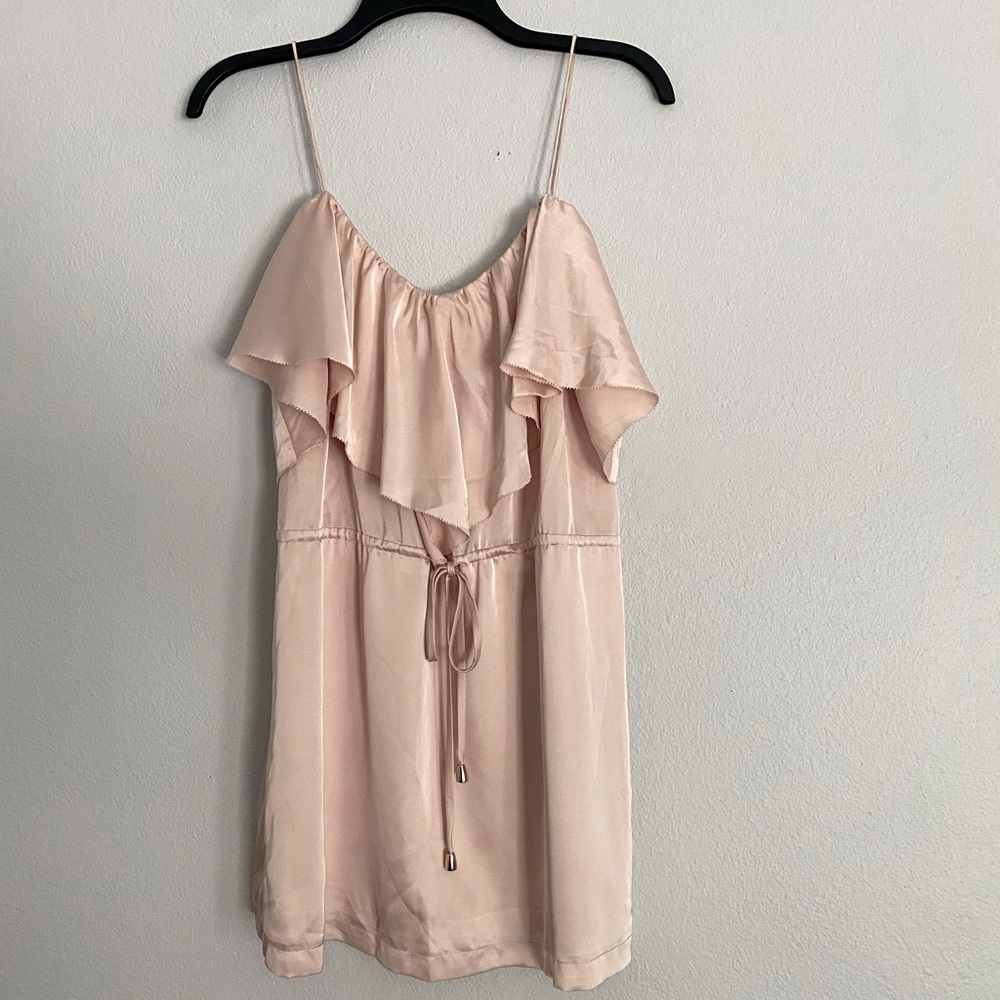 6 Shore Road Light Pink Silk Dress